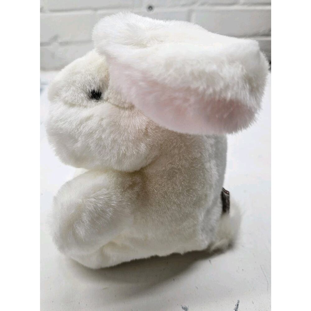 Gund 1982 Bunny White Pink Floppy Ears Easter Gift Vintage 6” Inches - Picture 5 of 6